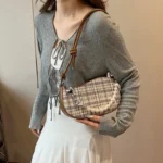 Women’s Underarm Bag - Stylish PU Leather Shoulder Bag